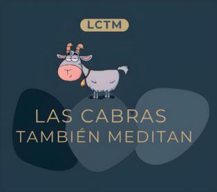 Imagen de Las cabras también meditan y siglas del nombre (LCTM)