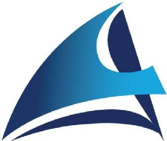 Imagen de Triángulo con forma de vela latina, con rebordes más oscuro abajo y la derecha