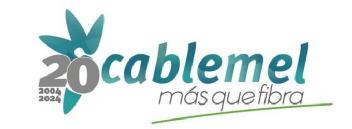 Imagen de CABLEMEL, MAS QUE FIBRA 20 2004 2024