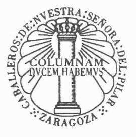 Imagen de CABALLEROS DE NUESTRA SEÑORA DEL PILAR ZARAGOZA COLUMNAM DUCEM HABEMUS