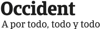 Imagen de OCCIDENT A POR TODO, TODO Y TODO