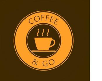 Imagen de COFFE & GO EN FORMA CIRCULAR DENTRO DE MAS DE DOS CIRCULOS O ELIPSES,LOS UNOS DENTRO DE LOS OTROS, EN EL CENTRO UNA TAZA DE CAFÉ