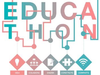 Imagen de EDUCATHON - IDEA - COLABORA - DISEÑA - CONSTRUYE - COMPARTE