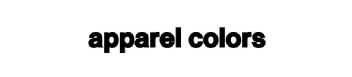 Imagen de apparel colors