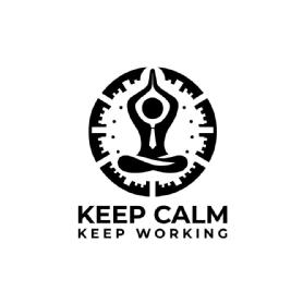 Imagen de KEEP CALM KEEP WORKING