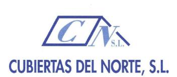 Imagen de CUBIERTAS DEL NORTE S.L