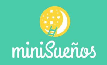 Imagen de Contiene la palabra miniSueños de color blanco, siendo la letra S situada entre la letra i y la letra u, mayúscula