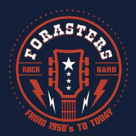 Imagen de FORASTERS ROCK BAND FROM 1950'S TO TODAY