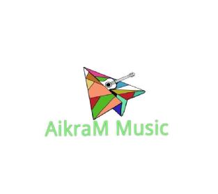 Imagen de Logo compuesto por avión papiroflexia con silueta guitarra añadida. En la parte inferior contiene el nombre de la empresa