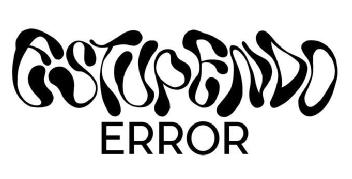 Imagen de ESTUPENDO ERROR