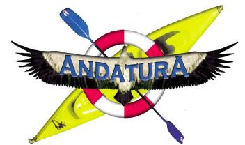 Imagen de letras, buitre, piragua, pala y chaleco
