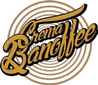 Imagen de Letras , círculos , colores . Licor Crema Banoffee
