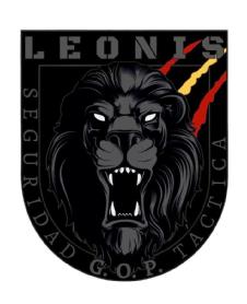 Imagen de EMBLEMA DE LA CABEZA DEL LEÓN RUGIENTE Y PALABRA LEONIS QUE REZA EN LA PARTE SUPERIOR