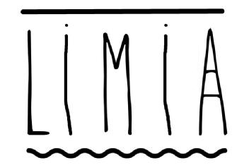 Imagen de Una línea superior horizontal, la palabra LIMIA en letras mayúsculas y una línea ondulada en la parte inferior que representa el Río Limia