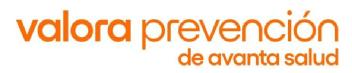Imagen de VALORA PREVENCION DE AVANTA SALUD