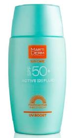 Imagen de MARTIDERM LA FORMULA SUN CARE SPF50+ ACTIVE(D) FLUID PHOTO-ACTIVE SHIELD TECH UV BOOST