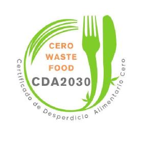 Imagen de CERO WASTE FOOD CDA2030 Certificado de Desperdicio Alimentario Cero