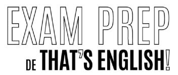 Imagen de EXAM PREP DE THAT'S ENGLISH!
