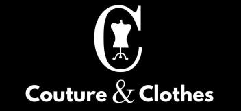 Imagen de El logotipo es una C y un busto de sastreria a medida con las letrasCouture & Clothes