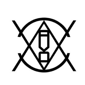 Imagen de Circulo abierto, con dos V , uno normal y uno del reves, ademas de dos W, describiendo el nombre completo. Dentro del Logo se encuentra: AVO de arriba hacia abajo Encontrando las letras AVOW de avo wear