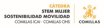 Imagen de CÁTEDRA STEM MUJER SOSTENIBILIDAD MOVILIDAD COMILLAS ICAI - COMILLAS CIHS COMILLAS