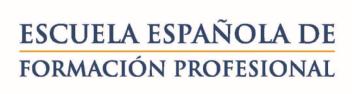 Imagen de ESCUELA ESPAÑOLA DE FORMACIÓN PROFESIONAL