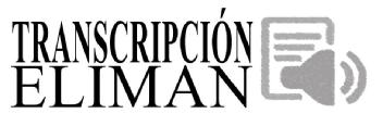 Imagen de Transcripción Eliman