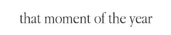 Imagen de THAT MOMENT OF THE YEAR