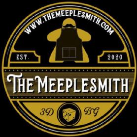 Imagen de THE MEEPLESMITH WWW.THEMEEPLESMITH.COM EST. 2020 3D BG