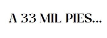 Imagen de A 33 MIL PIES..