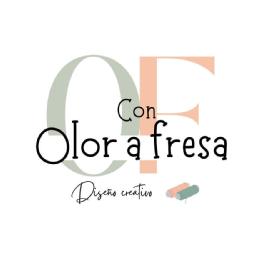 Imagen de O F CON OLOR A FRESA DISEÑO CREATIVO