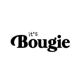 Imagen de Logo I\'ts Bougie con letras negras y fondo blanco