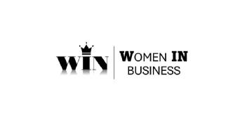 Imagen de Women In Business acrónimo WIN servicios de consultoría, incluir loselementosdenominativos que contiene el distintivo incorporado