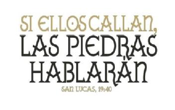 Imagen de SI ELLOS CALLAN, LAS PIEDRAS HABLARÁN SAN LUCAS, 19.40