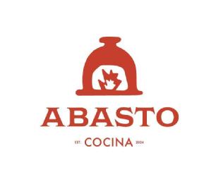 Imagen de Abasto Cocina, figura o logo (Horno de leña) con una llama en el interior o en el centro