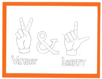 Imagen de V VICTORY & L LIBERTY