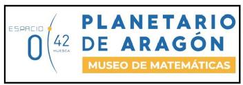 Imagen de ESPACIO 0 42 HUESCA PLANETARIO DE ARAGÓN MUSEO DE MATEMÁTICAS