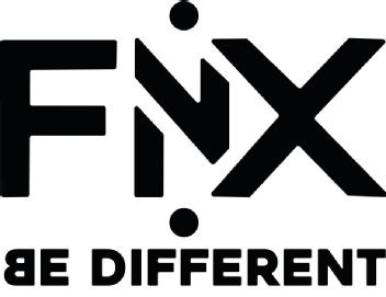 Imagen de FNX BE DIFFERENT La N tiene 2 circulos arriba y abajo, ademas de la diferencia de la B que esta dado la vuelta
