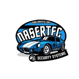 Imagen de TIPOGRAFIA DASERTEC SECURITY SYSTEMS, EL COCHE, EL OVALO Y LOS COLORES, LA PAGINA WEB NO SE INCLUYE EN EL LOGOTIPO