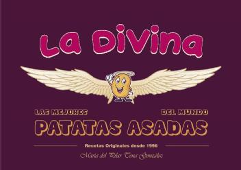 Imagen de LA DIVINA LAS MEJORES PATATAS ASADAS DEL MUNDO RECETAS ORIGINALES DESDE 1996 MARIA DEL PILAR TENA GONZALEZ