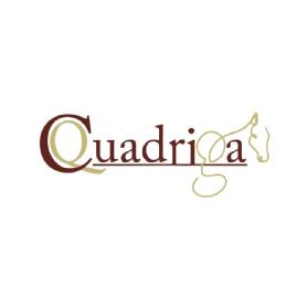 Imagen de Qcuadriga, g como elemento gráfico la g formando una cuerda que formala cabeza del caballo