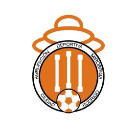 Imagen de Es un logotipo con el nombre AGRUPACIÓN DEPORTIVA MIRÓBRIGA
