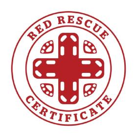 Imagen de RED RESCUE CERTIFICATE