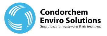 Imagen de CONDORCHEM ENVIRO SOLUTIONS SMART IDEAS FOR WASTEWATER & AIR TREATMENT