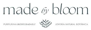 Imagen de made by bloom purpurina biodegradable joyería natural botánica