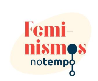 Imagen de El distintivo incluye el elemento nominativo: Feminismos no tempo, y forma con las 