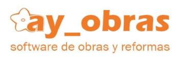 Imagen de AY_OBRAS SOFTWARE DE OBRAS Y REFORMAS
