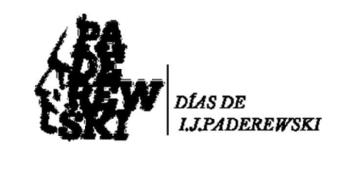 Imagen de PADEREWSKI DÍAS DE L.J.PADEREWSKI
