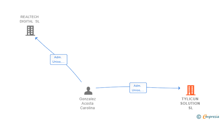 Vinculaciones societarias de TYLICUN SOLUTION SL