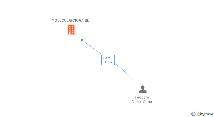 Vinculaciones societarias de MOLECULARNOVA SL